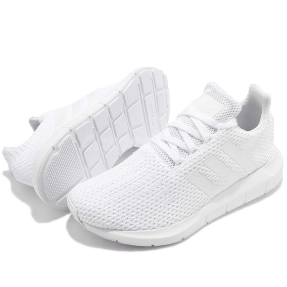 all white adidas swift run women's